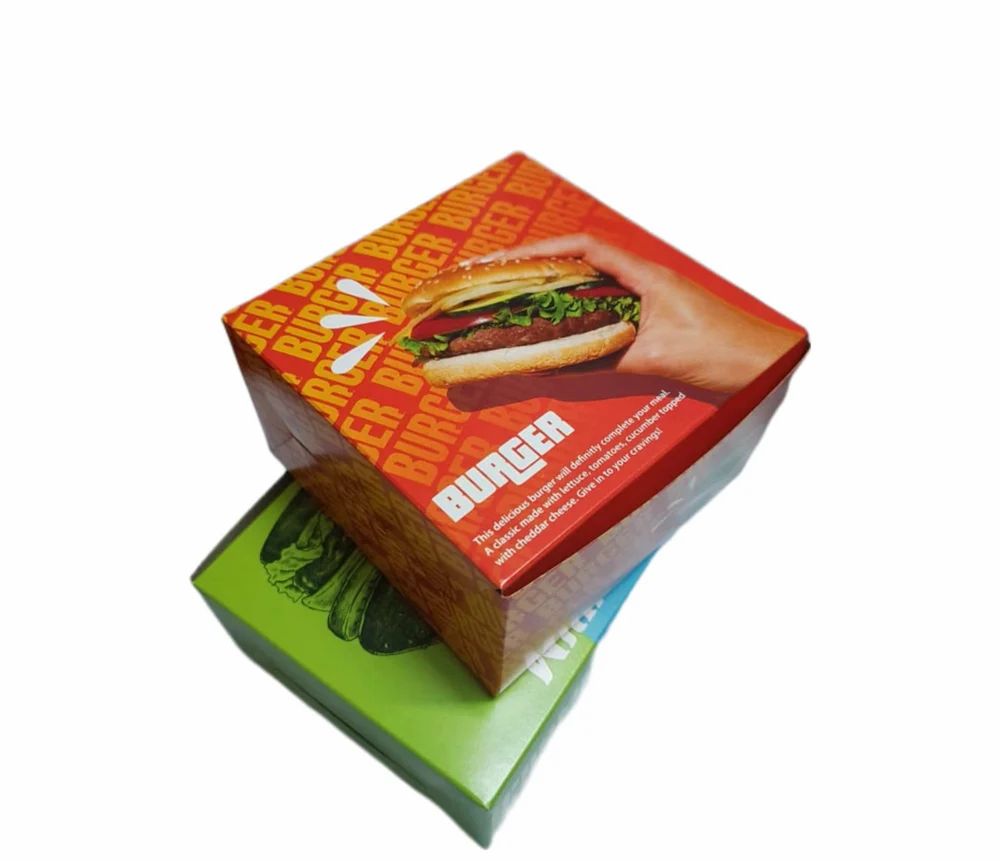 Burger Packaging Box, view 3