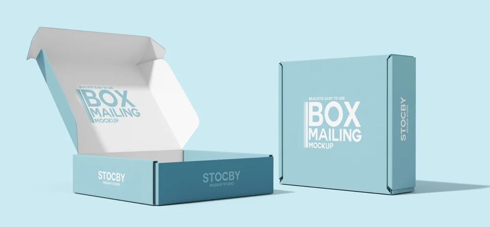 Kraft mono carton packaging box
