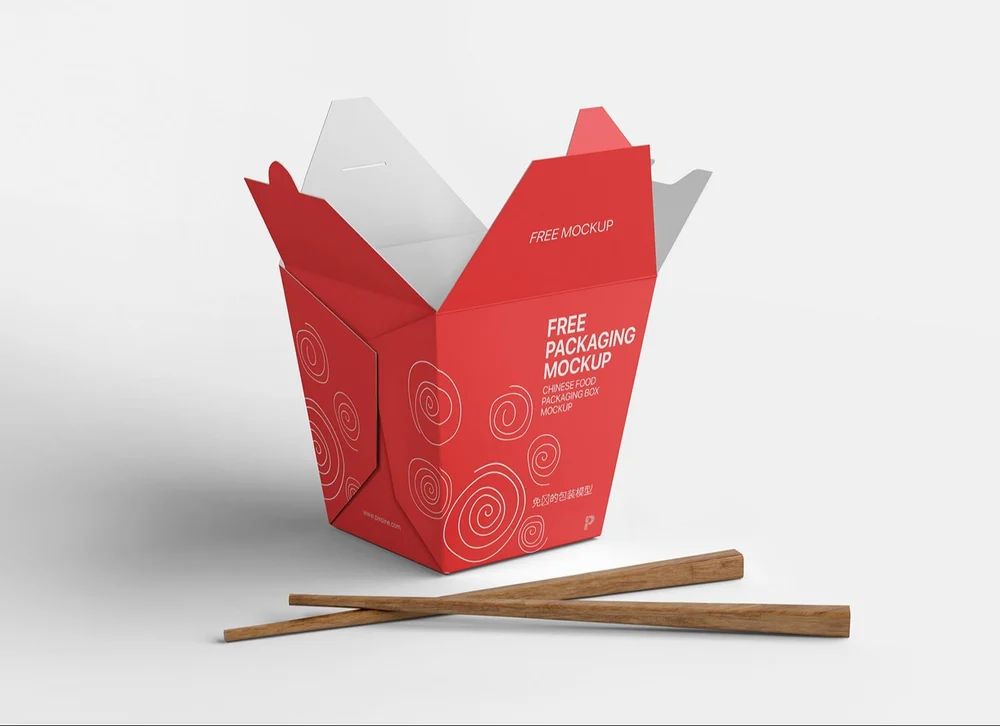 Noodle Packaging Paper Box, view 2