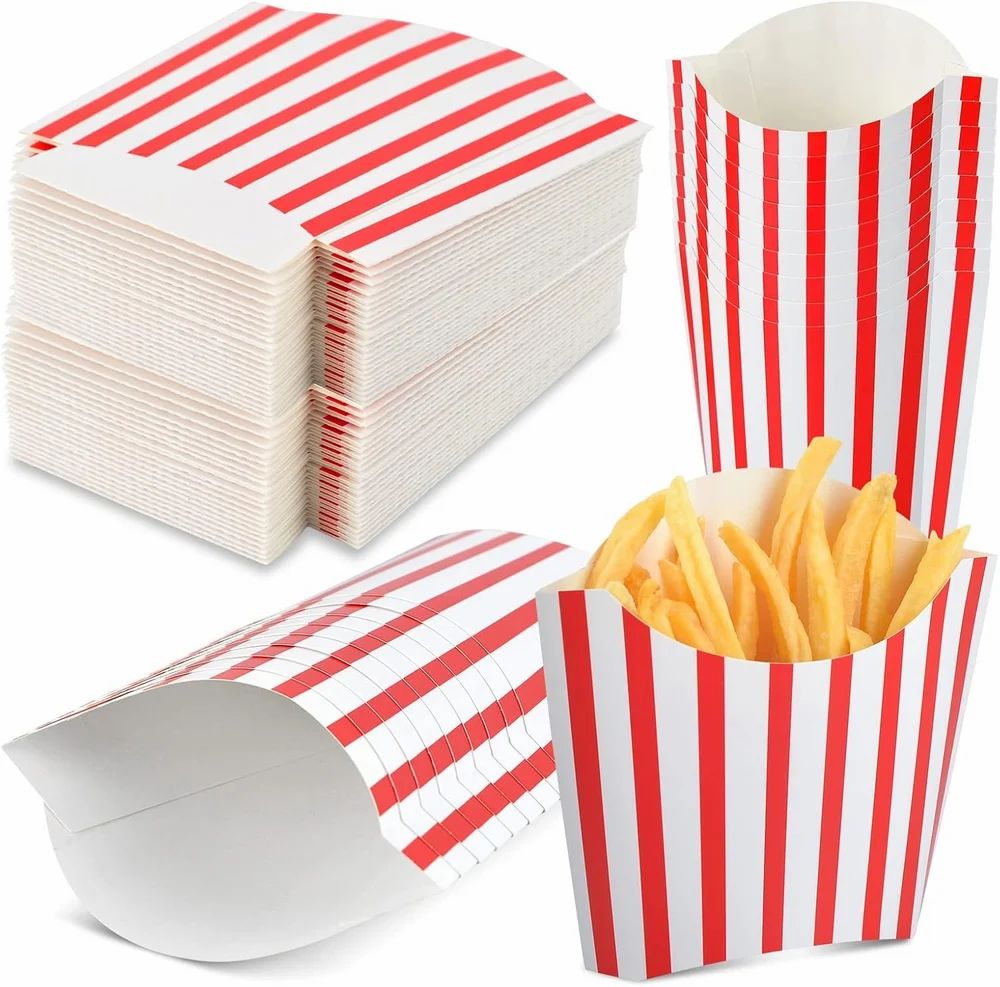 Popcorn And French Fries Boxes, view 3