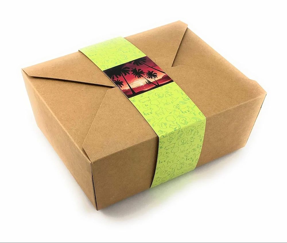 Eco Friendly Disposable paper Boxes, view 2