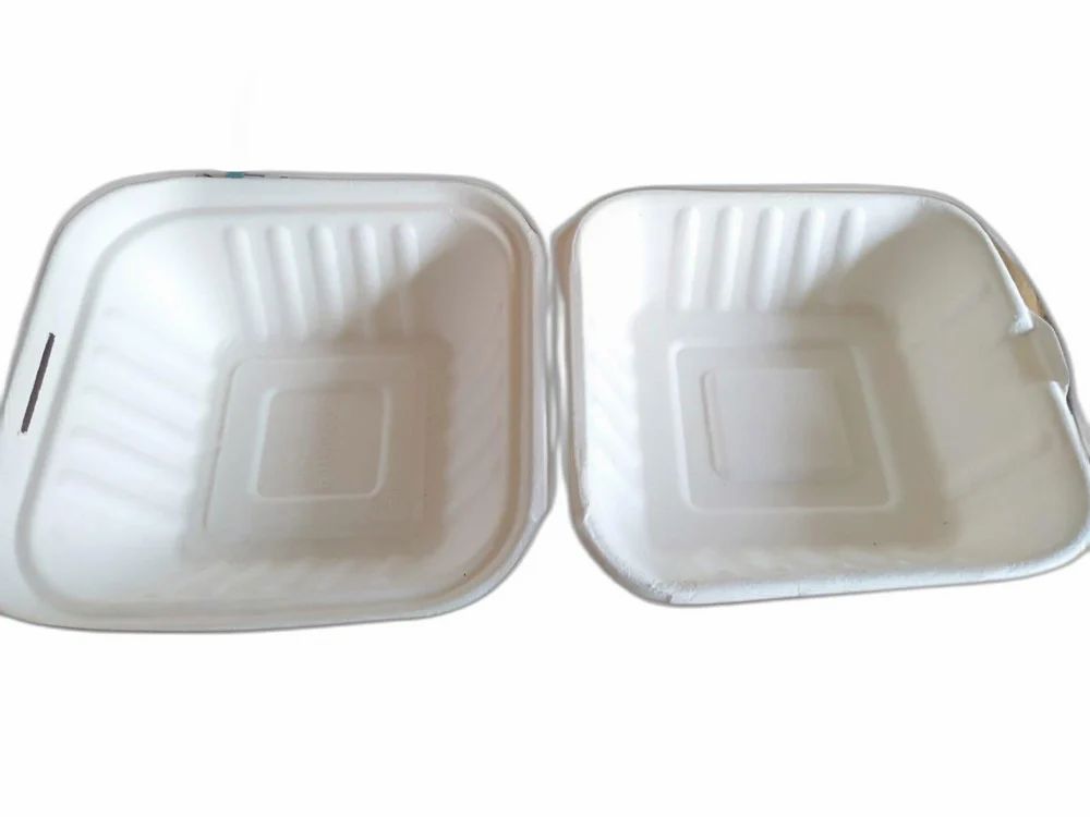Biodegradable Sugarcane Bagasse Container, view 3