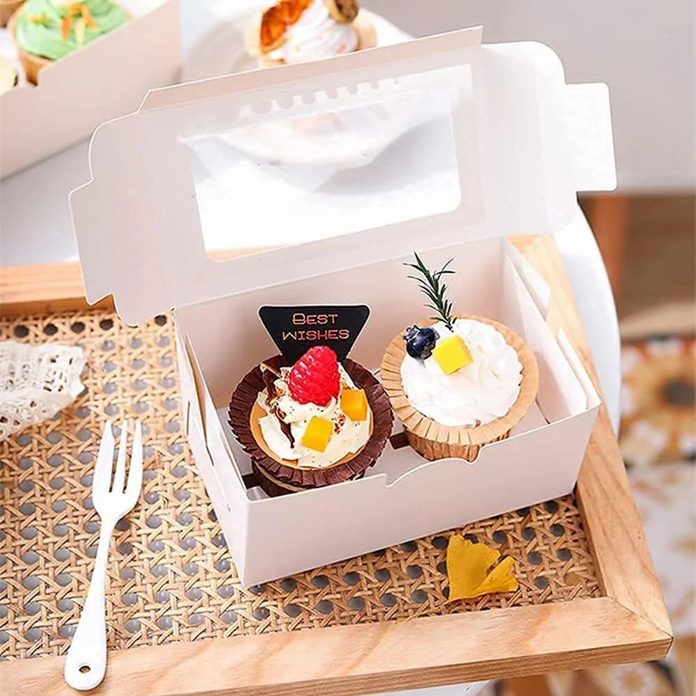 Cupcake packaging box, view 3