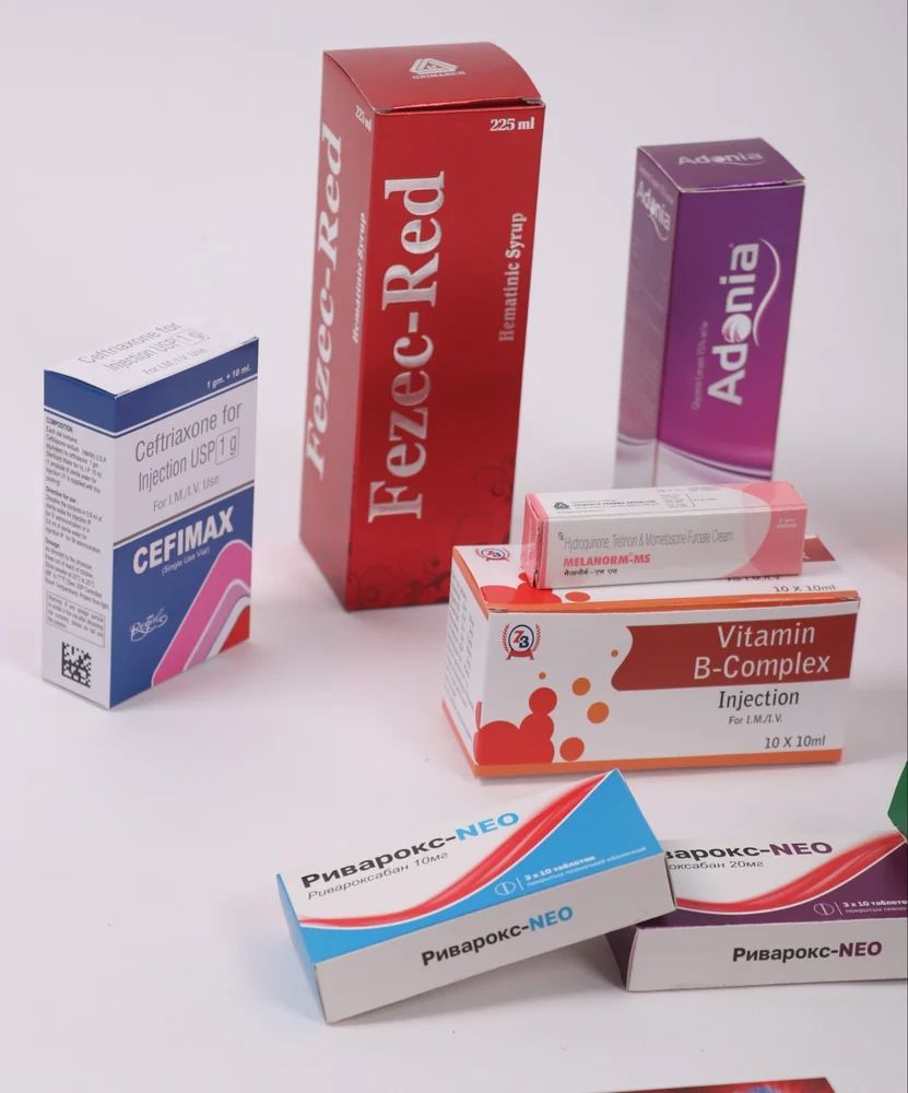 Pharmaceutical Mono Cartons Packaging Box