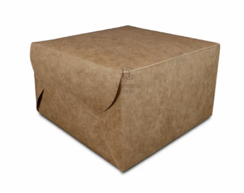 Plain Brown Burger Box
