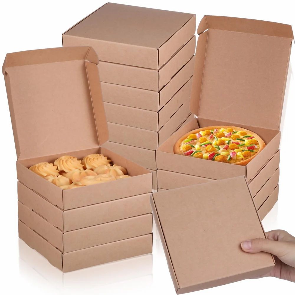 Two-ply corrugated pizza box — 6 inch, view 5