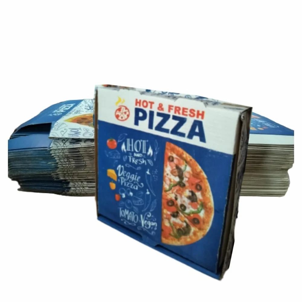 Printed pizza packaging box — 7 inch, view 3